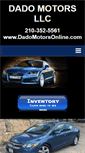 Mobile Screenshot of dadomotorsonline.com